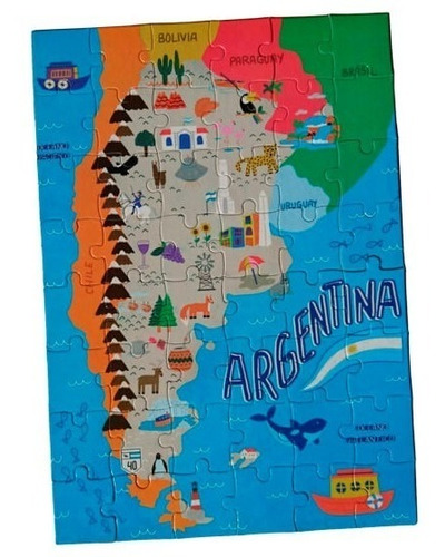 Puzzle 48 Piezas Argentina Rompecabezas