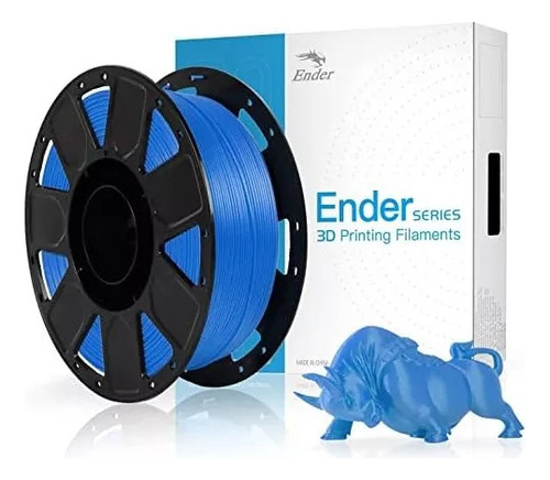Filamento 3d Ender Pla 1,75 Mm 1 Kg Color Azul