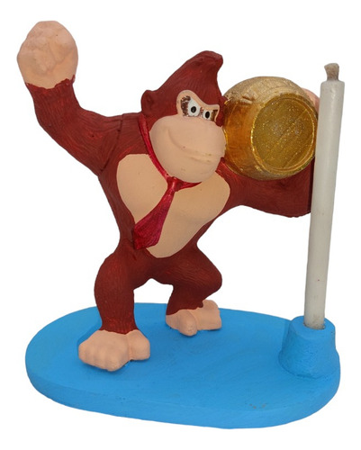 Portavela Pastel .:: Mario Bros Donkey Kong V1 ::.