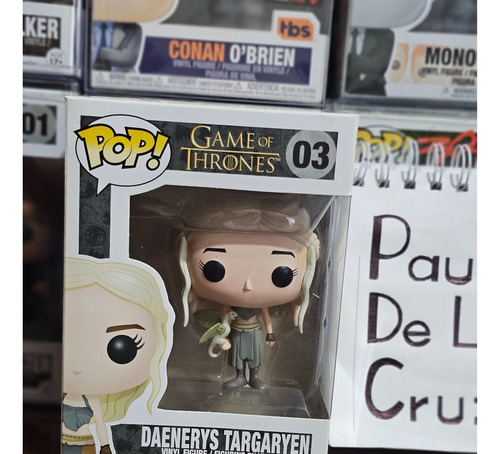 Funko Pop Game Of Thrones Daenerys Targaryen Dragon Dorado (Usado)