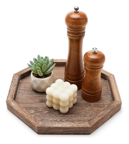 11 Bandejas De Madera Decorativas Para Servir En La Mesa D