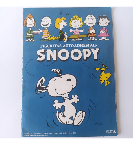 Álbum De Figuritas De Snoopy