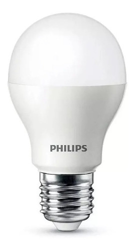 Pack 10 Lampara Led Philips E27 4w = 40w Rosca Comun 220v