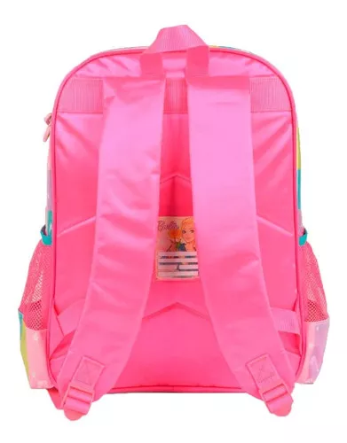 Mochila Barbie Rosa em Couro PU volta as aulas promoção oferta