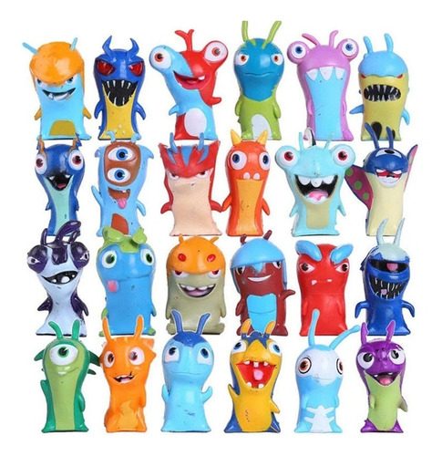 24 Figuras Coleccionables De Slugterra Slugterra