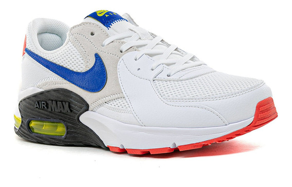 nike air max blancas con azul