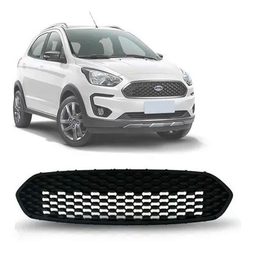 Rejilla Grilla Central Ford Ka 2019 2020 2021 Negra