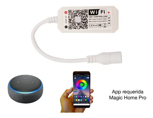 Controlador Tiras De Led Rgb Wifi App Celular