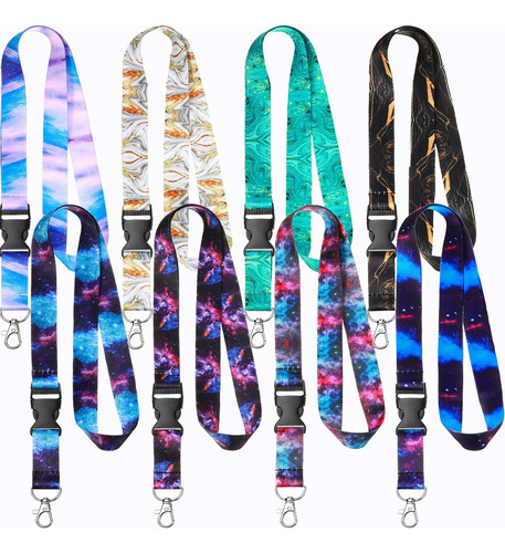 8 Piezas De Lanyards Llaves, Lanyard De Cuello Mujeres,...