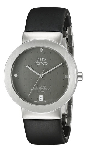 Gino Franco Reloj Para Hombre 993gy Con Caja Redonda De Acer