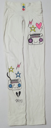 Pantalón Tatei De Algodón Stretch Talla Ch (Usado)
