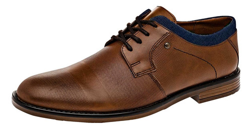 Zapato Vestir Hombre Christian Gallery 1455-2d Café 25-28 D5