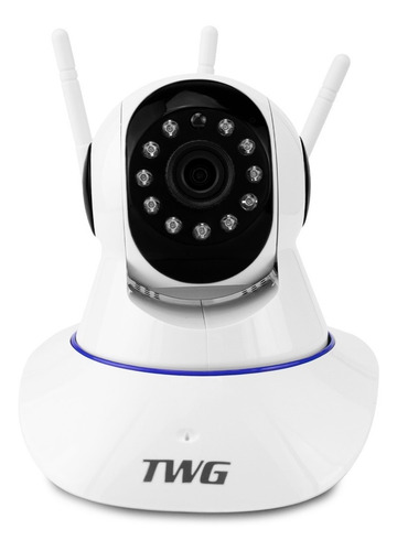 Imagem 6 de 6 de Camera Robo Ip Sem Fio Wifi Hd 2 Antenas Sensor Noturno