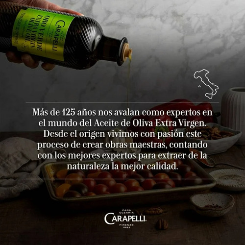 Aceite De Oliva Carapelli Extra Virgen 1l