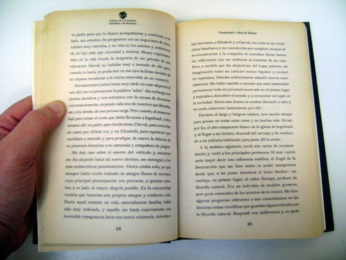 Frankenstein Mary Shelley Clarin Clasicos Tapa Dura Boedo (Usado)