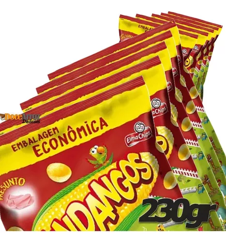 Biscoitos Salgadinhos Elma Chips Cheetos requeijao Caixa c/ 30 De