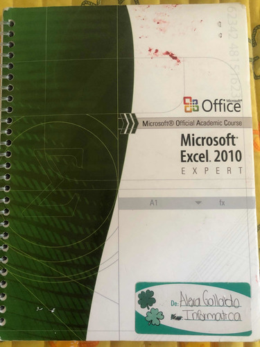 Microsoft Official Academic Course. Excel 2010 Expert (Usado)