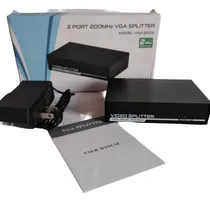 Comprar Splitter Vga 2 Puertos 1920x1440 200mhz Vga-2002 1x2 30m