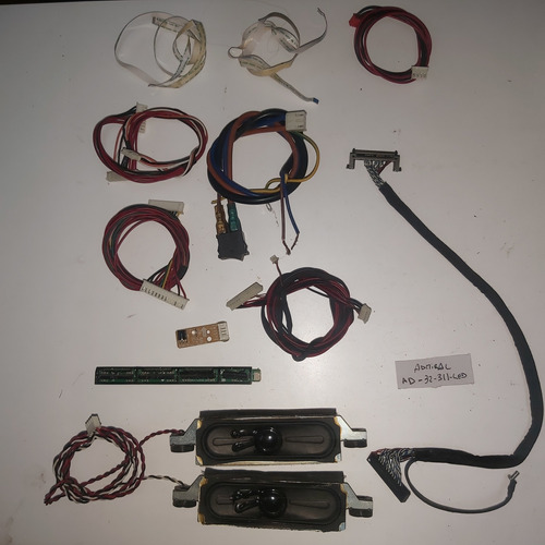 Flex Parlantes Cable Botonera Sensor Admiral Ad 32 311led