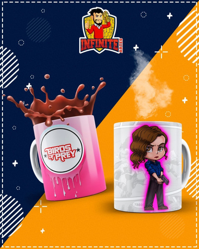 Imagem 2 de 5 de Canecas Personalizadas Aves De Rapina !!!!
