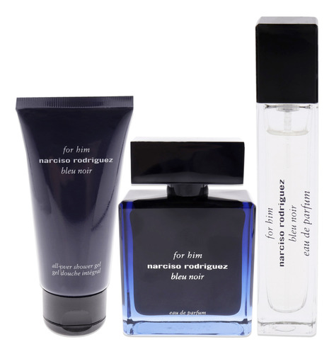 Bleu Noir De Narciso Rodriguez Para Hombre, Set De Regalo De