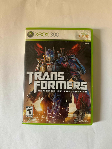 Videojuego Xbox 360 Transformers Revenge Of The Fallen 2009