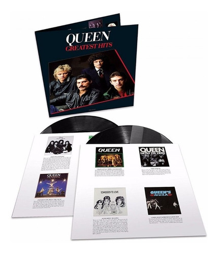 Queen Greatest Hits I Vinilo Doble 2 Lp Import Nuevo Stock