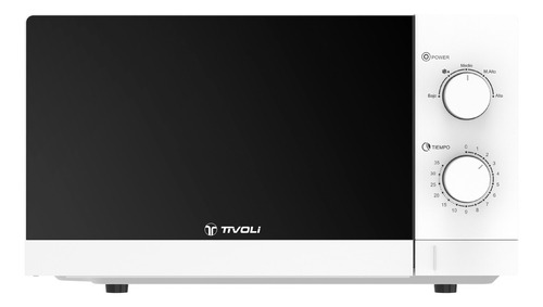 Microondas Tivoli 20 Litros 5 Niveles De Cocción Temporizador 700w Base Antideslizante Plato Giratorio Protección Contra Sobrecalentamiento