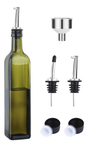 U Chef Dispensador De Aceite Y Vinagre 500 Ml Vidrio