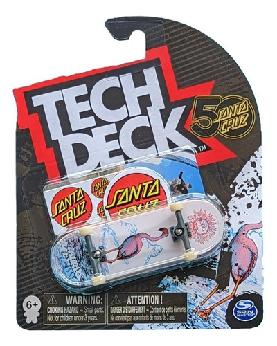 Tech Deck 50 Aniversario Santa Cruz Flamingo #2 Spin Master