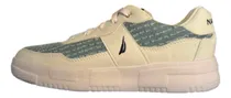 Comprar Tenis Nautica Audri Para Mujer Blanco\u002Fazul Mezclilla