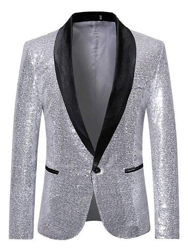 Chaqueta Con Lentejuelas Brillantes, Chaqueta Formal, Chaque