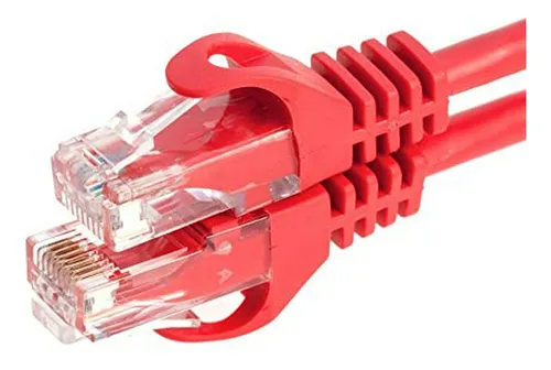 Cable De Red Cat6 Ethernet 3ft Rj45 Para Internet Y Modem