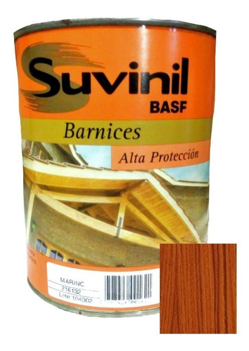 Barniz Marino Roble Oscuro Suvinil Grupo Basf 10l Solo Envio