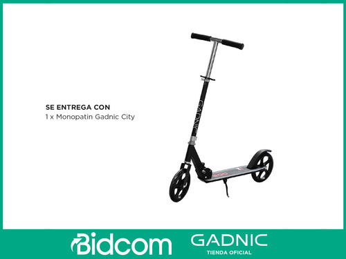 Imagen 8 de 10 de Monopatin Plegable Gadnic Aluminio Pro Resistente Ruedas Pu