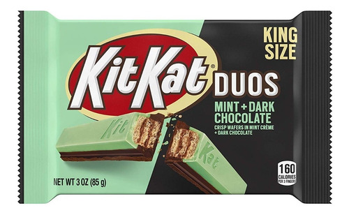 Kit Kat Duos Mint Dark Chocolate Oscuro Menta Importación Ks