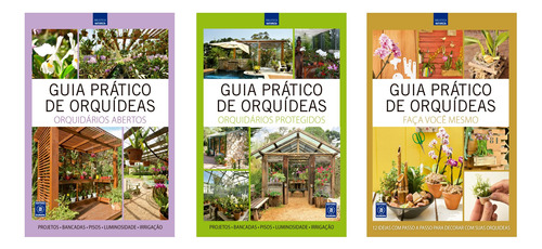 Guia Prático de Orquídeas - Temporada 2 (Volumes 4, 5 e 6), de a Europa. Editora Europa Ltda., capa mole em português, 2022