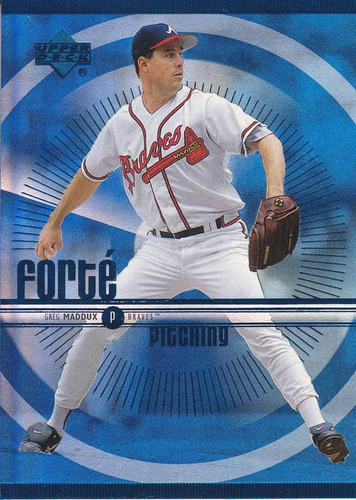 1999 Upper Deck Forte Greg Maddux Braves