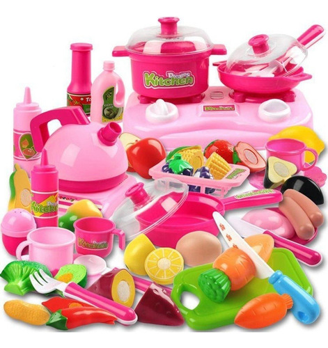 Set De Cocina De 42&nbsp;piezas Para Ni&ntilde;os Y Ni&ntil.