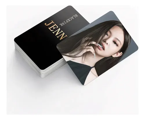 Tarjeta Fotográfica Kpop Blackpink Jennie Solo 2022 55 | MercadoLivre