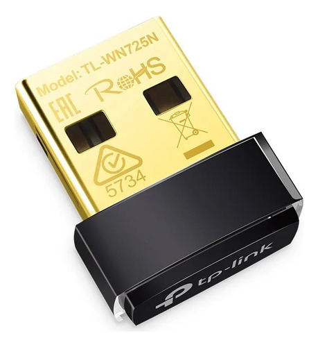Adaptador Usb Antena Wifi Nano Tp-link Tl-wn725n