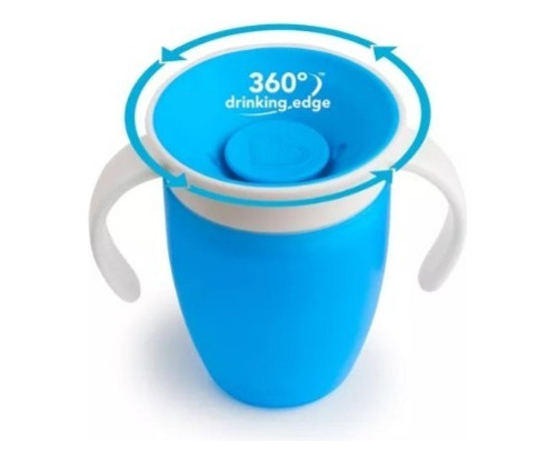 Vaso Antiderrame Munchkin Azul