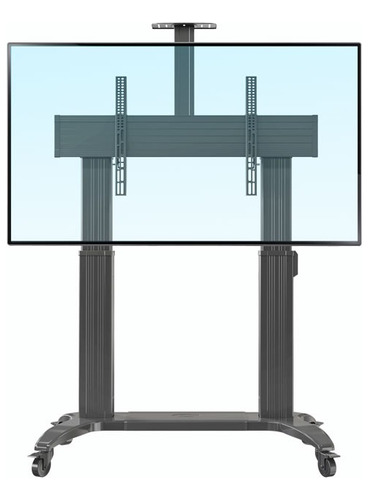 Rack Pedestal Móvil Para Tv Motorizado Vesa 1000x600 