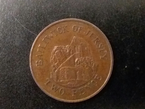 Moneda De Jersey 2 Pence 1990 (x95 