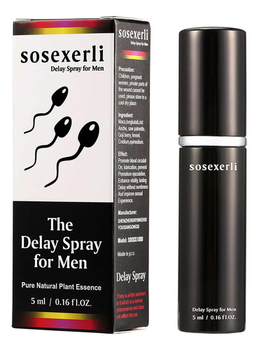 Spray Para Hombres Extiende El Tiempo Del Hombre Sosexerli