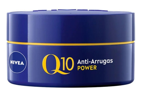 Crema De Noche Q10 Antiarrugas Reafirmante Power 50ml Nivea