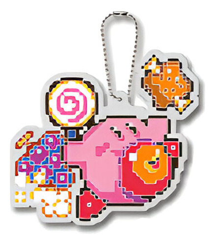 Llavero Kirby Gourmet Deluxe Kirby Con Comida Bandai Ichiban