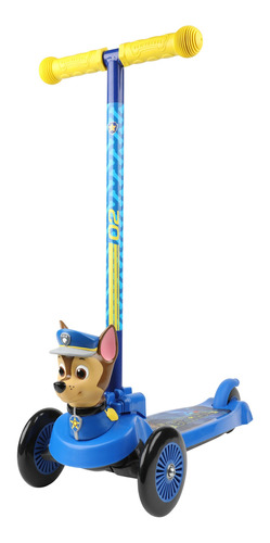 Scooter Vivitar 3d Paw Patrol Chase Edad +3 Años Azul