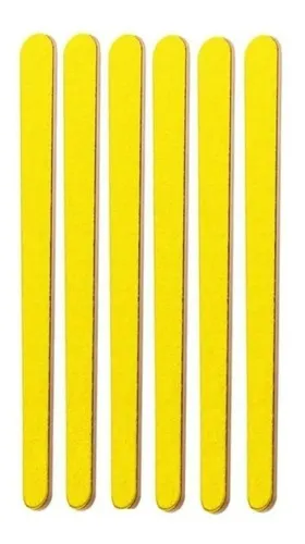 Merheje Basic Lima Gold Para Uñas - Blister Con 6 Unidades