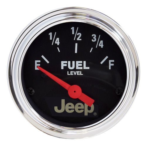 Indicador De Nivel De Combustible Eléctrico Jeep Auto Meter,